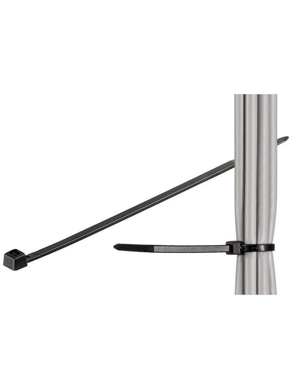 Pro Kabel Binder Schwarz - 3.5mm / 292mm