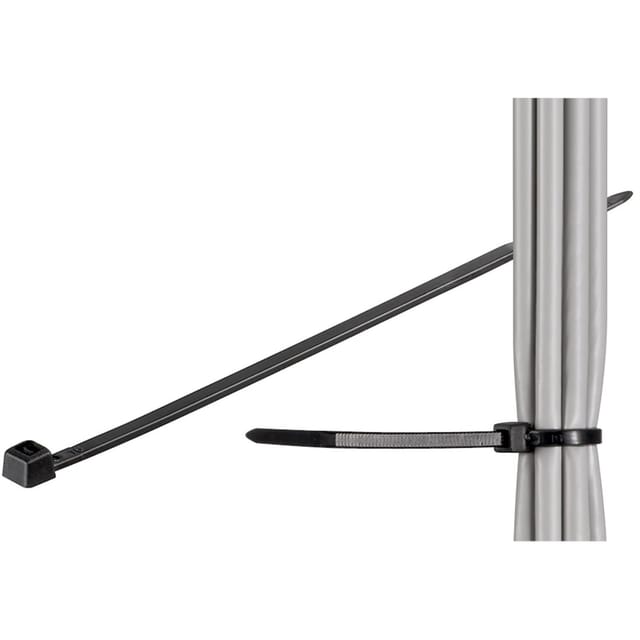 Pro Kabel Binder Schwarz - 2.5mm / 203mm