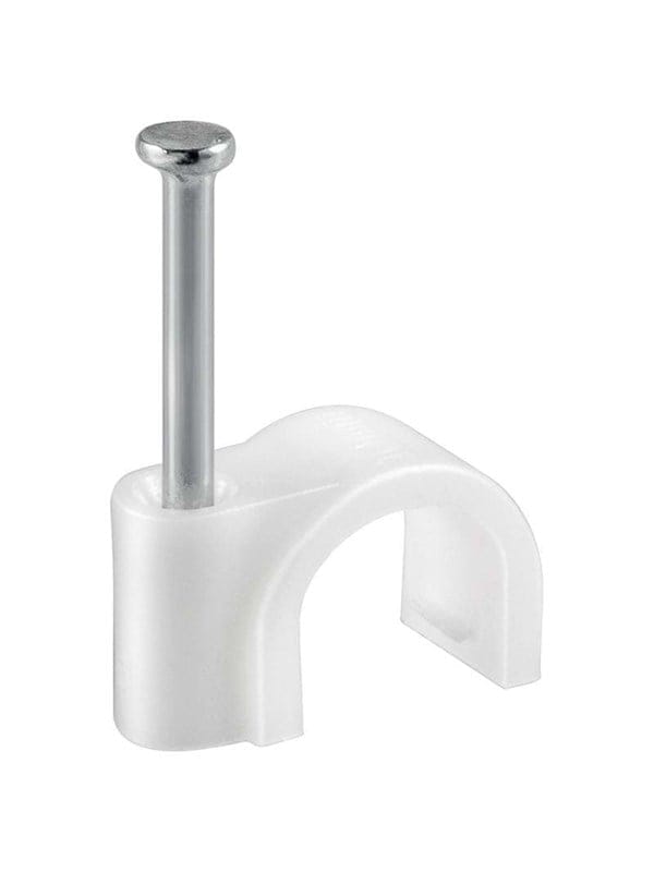 Pro Kabel Clip - Weiß - 12mm
