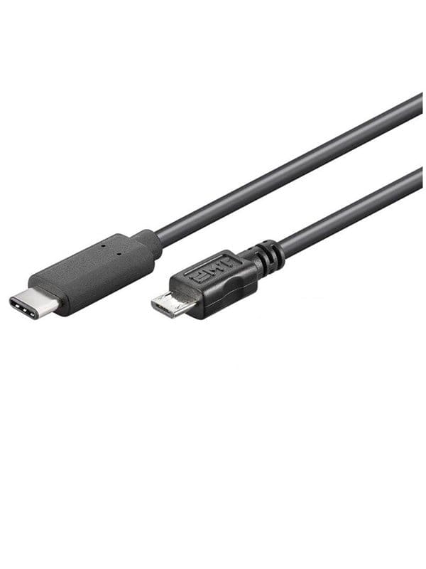 Pro USB-C USB Micro-B - 1m - Schwarz