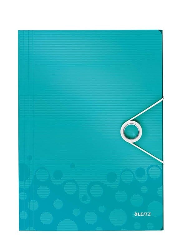 Leitz WOW Eckspannermappe Eisblau