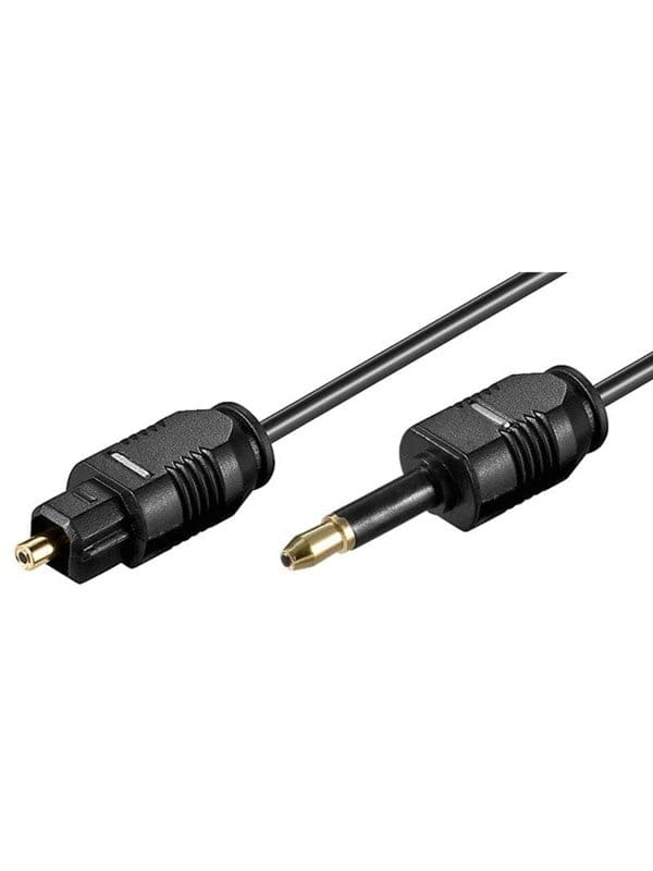 Pro Optical Toslink MiniPlug Kabel - 1m