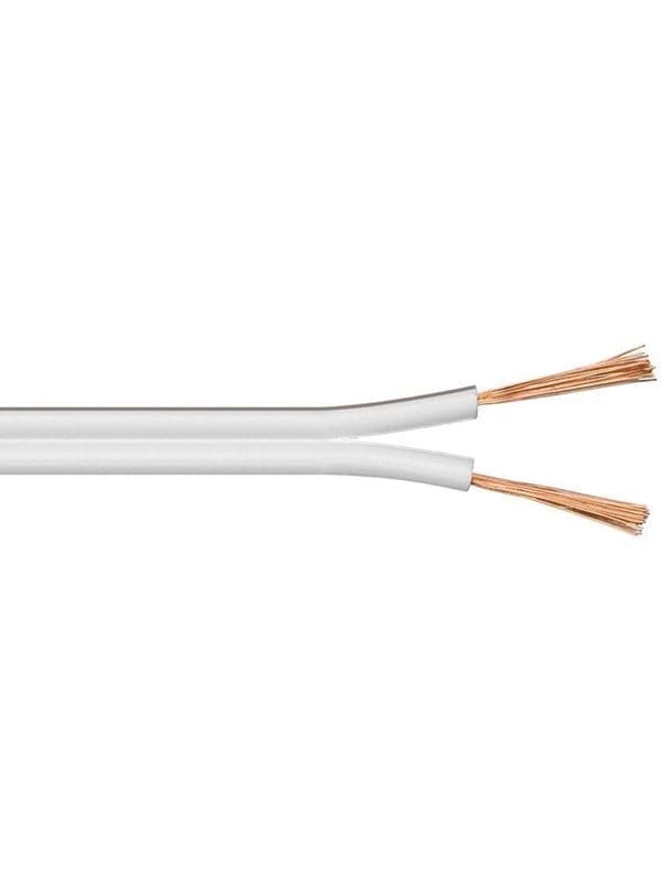 Pro Lautsprecher Kabel 1.5mm Weiß - 25m