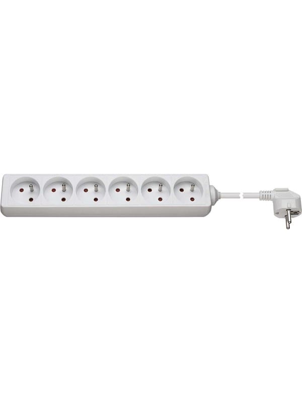 Pro Power Socket x6 - Weiß - 1.5m