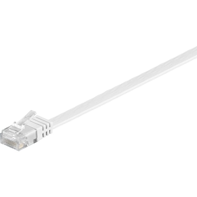 Pro LAN CAT 6 UTP Flat - Weiß - 15m