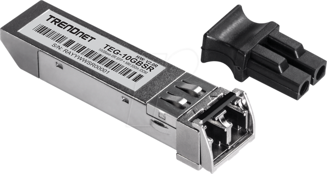 TRENDnet TEG-10GBSR 10GBASE-SR SFP+ Multi Mode LC Module 550 m (1.804 feet) with DDM