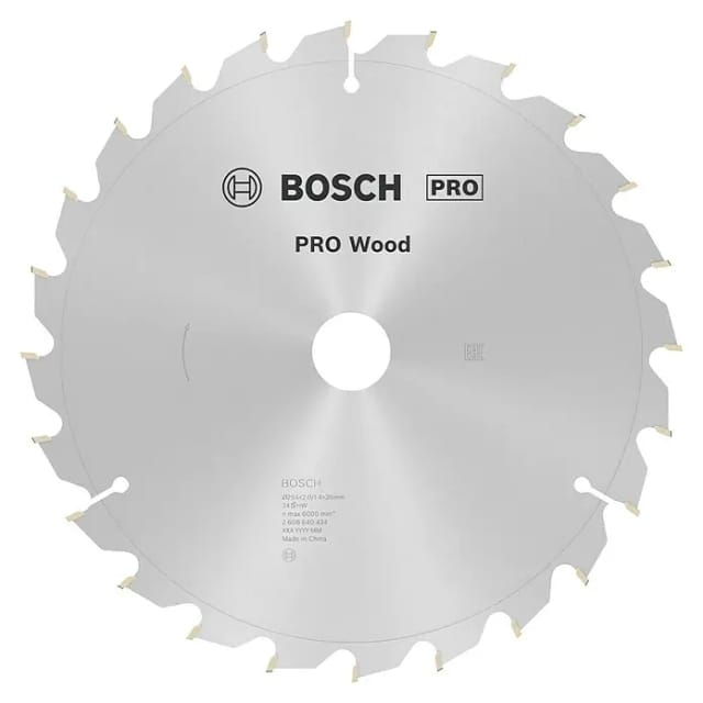 Bosch RUNDSAVKL Ø254X30MM 24T -5GR TRÆ