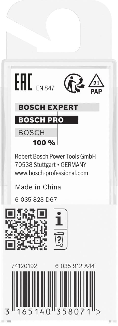 Bosch STANDARD FOR WOOD LAMINATE TRIM BIT