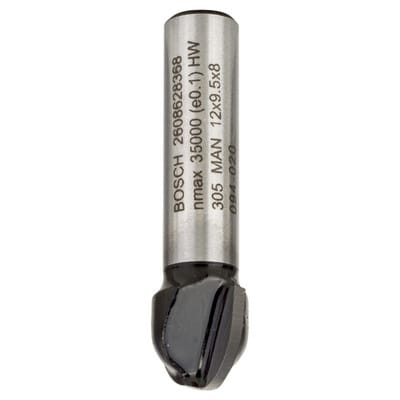 Bosch FRÆSER HULKEL HM 8 mm Ø 12 mm L 9.5 mm R