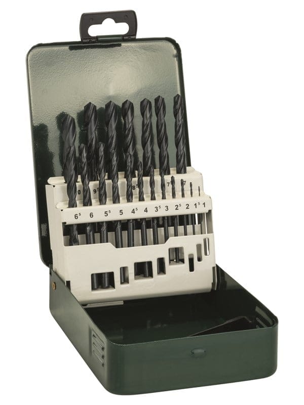 Bosch Metal drill bit set HSS-R DIN 338 19 pieces