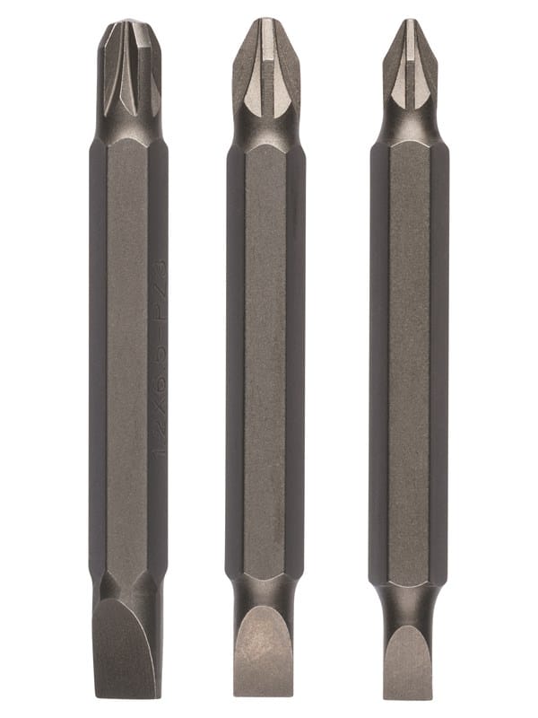 BITS DOBBELT SÆT LS 60MM 3STK