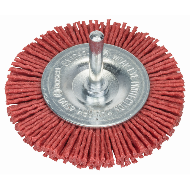 SLIBESKIVEBØRSTE NYLON SIC Ø75MM 6MM