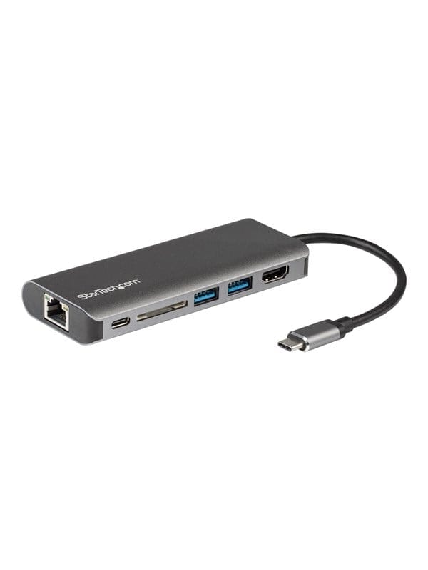 StarTech.com USB C Multiport Adapter - USB-C/Thunderbolt 3 - 4K HDMI - 60W PD