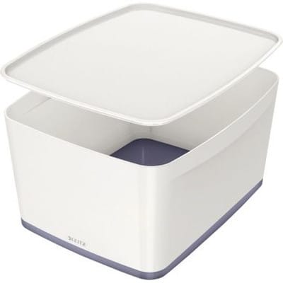 Leitz MyBox groß mit Deckel, Aufbewahrungsbox Weiß