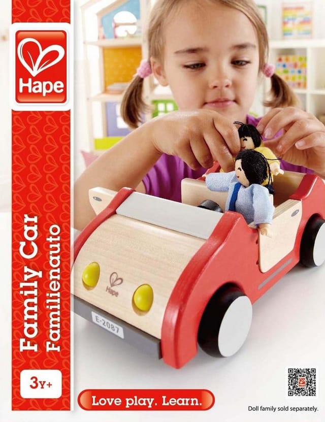 Hape Dolls House Car