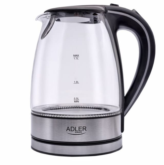 Adler Wasserkocher AD 1225 - Glass - 2000 W