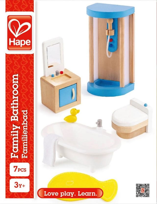 Hape Dollhouse Bathroom