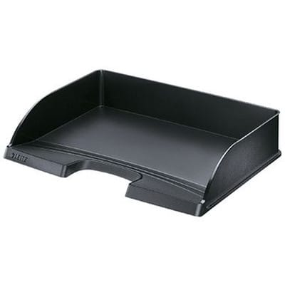 Leitz Plus Briefkorb, Querformat Schwarz