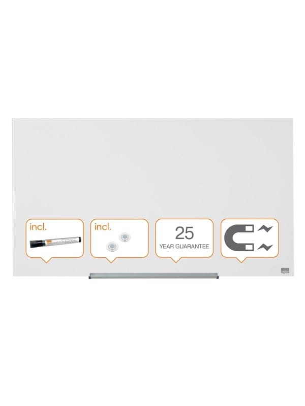 Nobo Impression Pro Whiteboard Glas Widescreen 45" Brillant Weiß