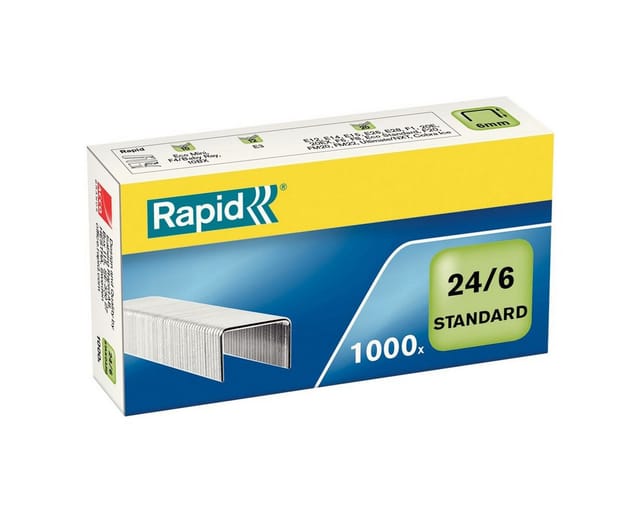Rapid Standard Heftklammern 24/6