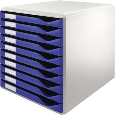 Leitz Formular-Set mit Schubladen Blau
