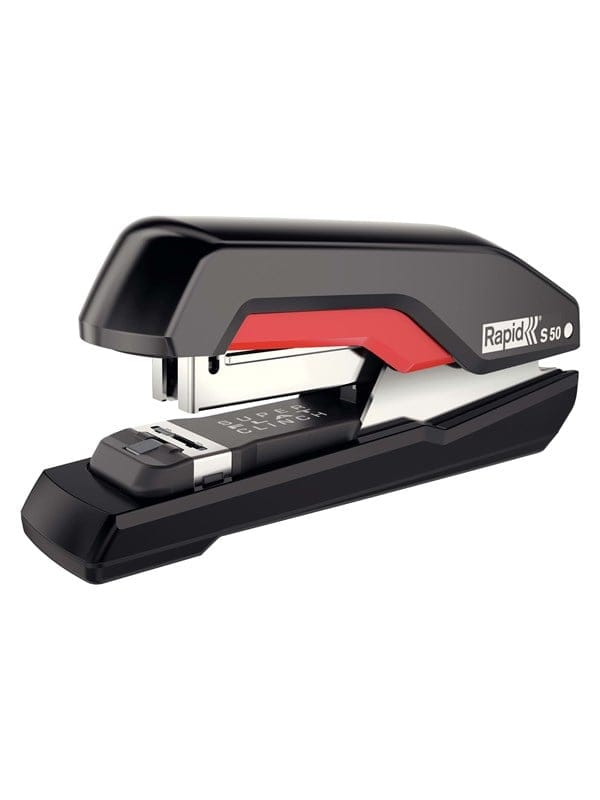 Rapid Supreme Heftgerät S50 Schwarz/Rot