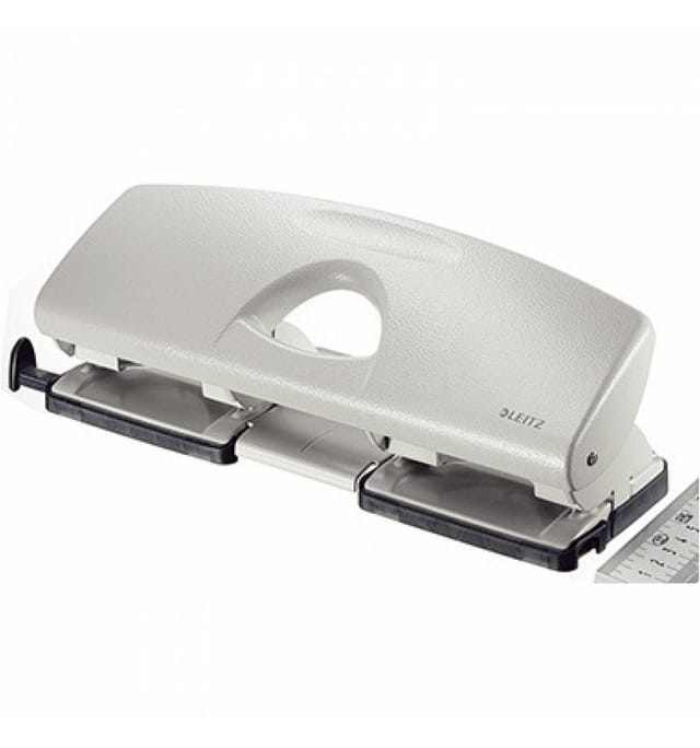 Leitz Doppellocher Grau