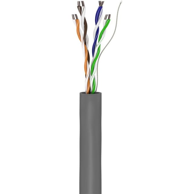 Pro CAT 5e network cable U/UTP grey 305 m - CCA cop