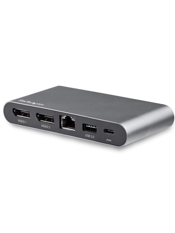 StarTech.com USB C Multiport Adapter - Dual 4K DP - Windows - 2xA - PD - docking station - 2 x DP