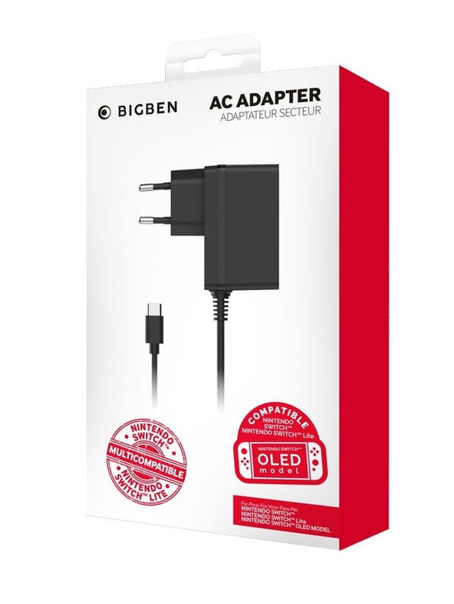 BigBen Interactive Switch AC adaptor - Wired Zubehör für Spielkonsole - Nintendo Switch