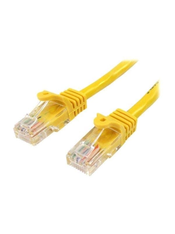 StarTech.com 10m Yellow Cat5e / Cat 5 Snagless Ethernet Patch Cable 10 m - patch cable - 10 m - yellow - Gelb - 10m