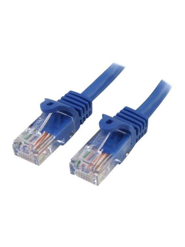 StarTech.com 5m Blue Cat5e / Cat 5 Snagless Patch Cable 5 m - patch cable - 5 m - blue - Blau - 5m