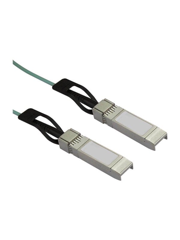 StarTech.com Cisco SFP-10G-AOC5M Comp. SFP+ AOC Fiber Cable - 5 m (16.4 ft) - 10GBase direct attach cable - 5 m - black - Schwarz - 5m