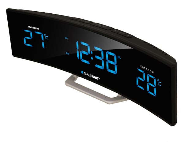 Blaupunkt Radiouhr CR12BK FM Alarm Temperatura - FM