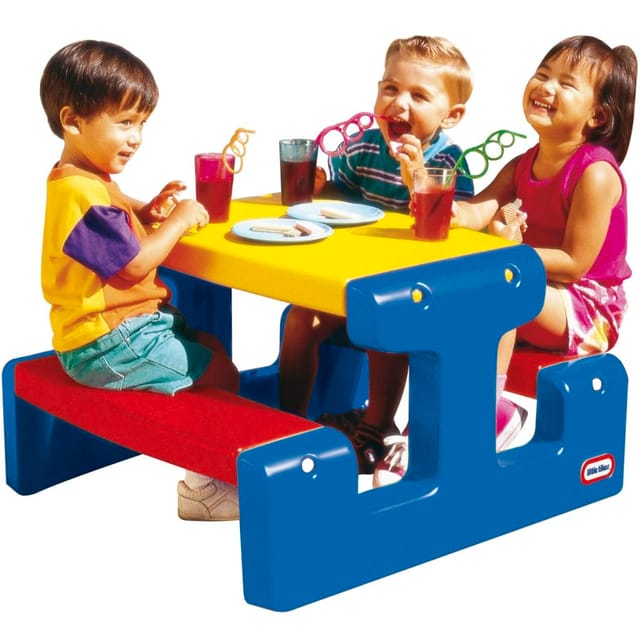 Little Tikes Junior Picnic Table - Primary