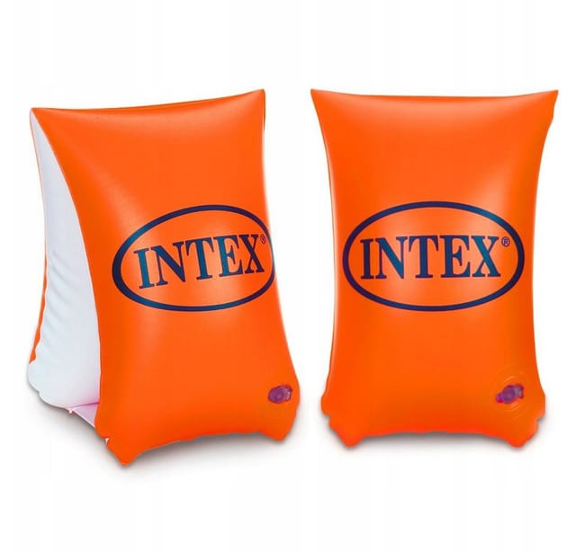 Intex Große Deluxe-Schwimmflügel, Alter 6-12, 30-60 kg