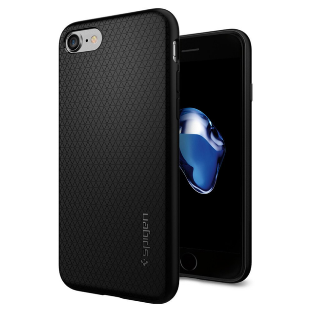 Spigen Liquid Air - black - iPhone SE (2022/2020)/8/7