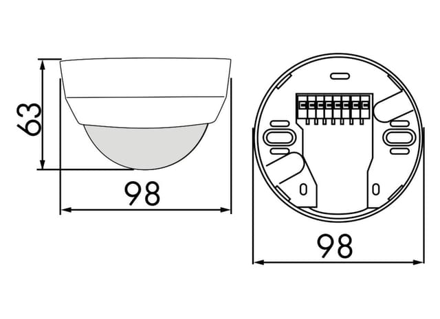 B.E.G. Occupancy detector pd4-m-1c-gh-sm