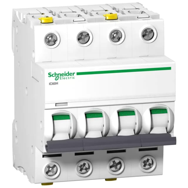 Schneider Electric Acti9 ic60h 4p 32a c miniature circuit breaker