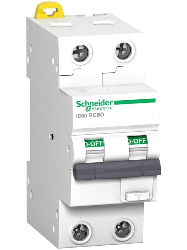 Schneider Electric Acti9 ic60 rcbo 2p 16a 30ma c 10ka a