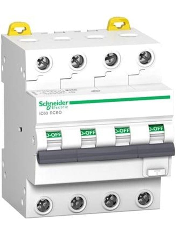 Schneider Electric Acti9 ic60 rcbo 4p 32a 300ma c 6ka a