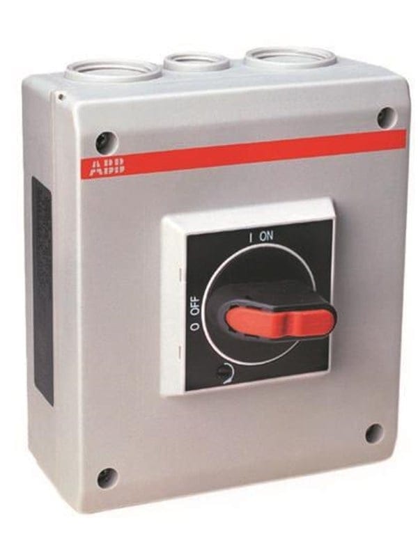 ABB Safety switch 38a 3-phase + neutral + earth plus extras