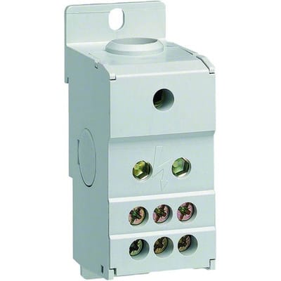 Hager Distribution block 1p 160a for din rail