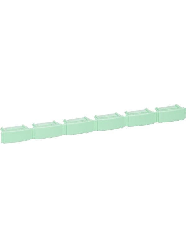 LK Colour code bar green for patchpanel 6p