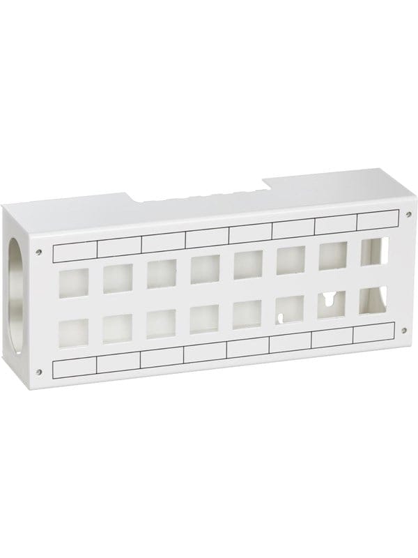 LK Actassi 19'' data outlet patchboks 16 x rj45 bdh=250x60x100