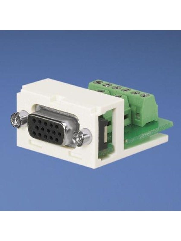 PANDUIT D-sub connector 15 pin hd white