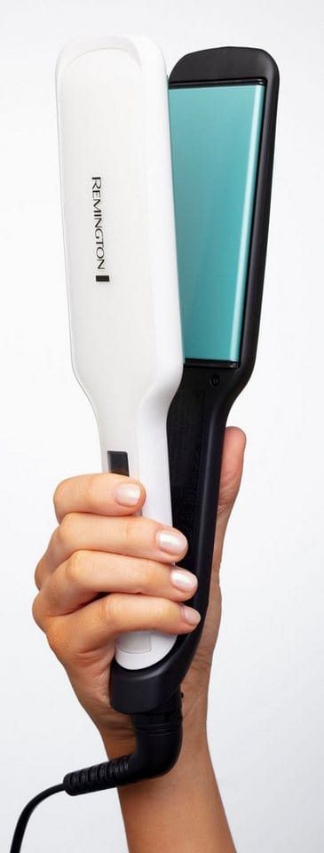 REMINGTON Glätteisen Shine Therapy Wide Plate S8550