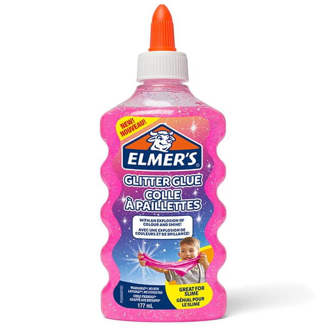 Elmer's Glitzerkleber | rosa | 177 ml