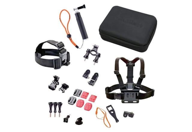 Rollei Actioncam Accessories Kit Outdoor - action camera mounting kit