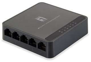 LevelOne FEU-0512 - switch - 5 ports - unmanaged